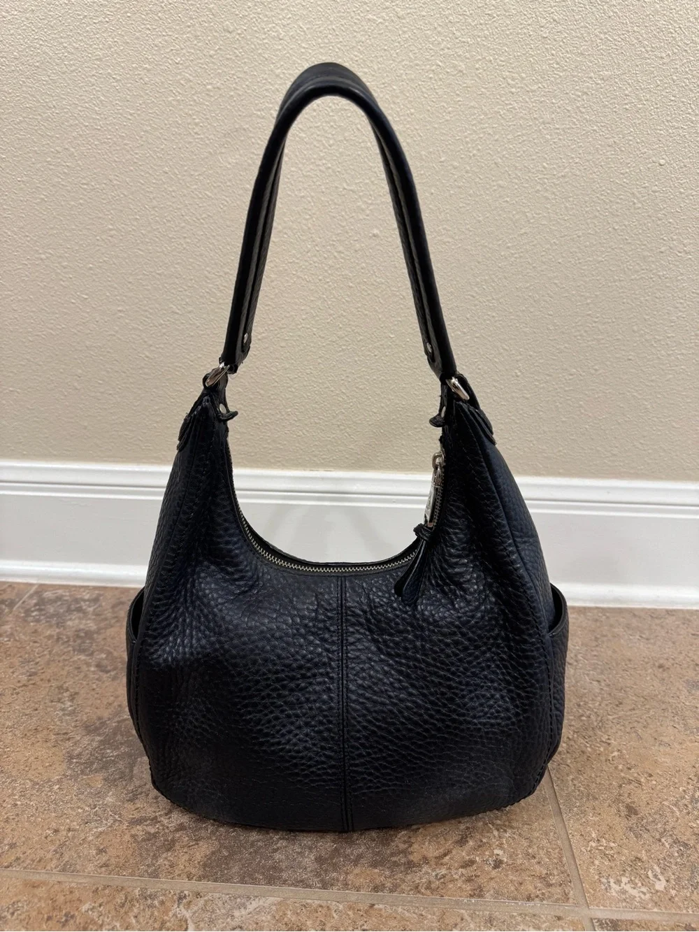 Cole Haan Black Village Hobo Bag